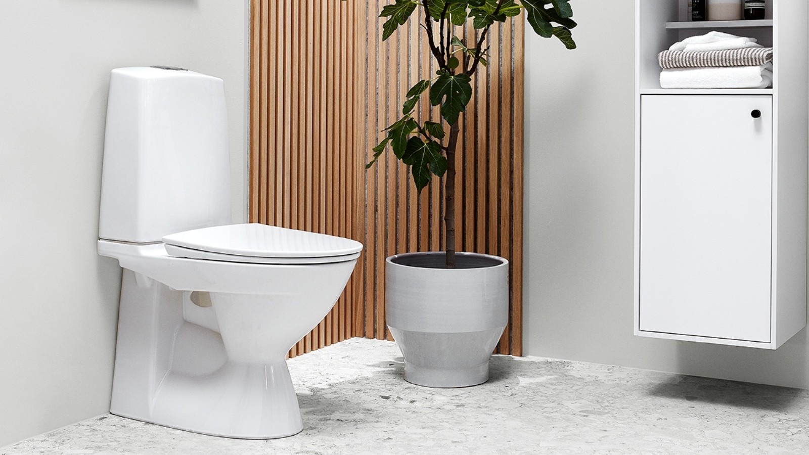 Ifö Spira gulvstående toilet