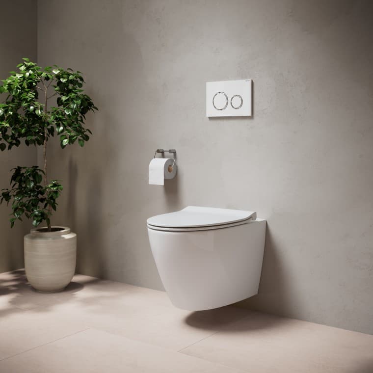 Ifö Spira Art væghængt toilet Ifö Spira Art væghængt toilet