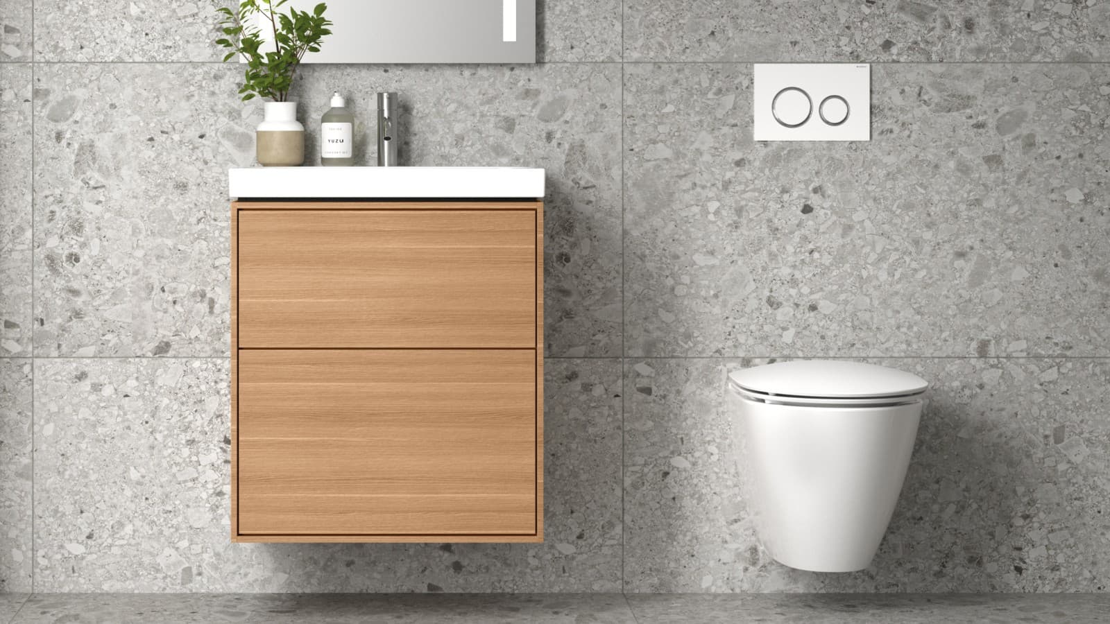 Ifö badeværelse med lys eg Ifö badeværelse med lys eg