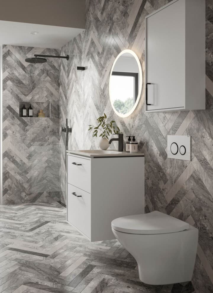 Nordisk og klassisk badeværelse Nordisk og klassisk badeværelse